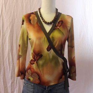 Floral top - on trend!